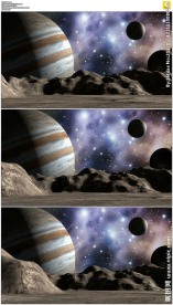 三维宇宙背景