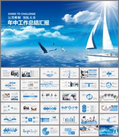 年中工作总结汇报ppt