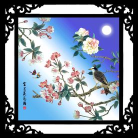 国画花鸟图