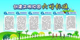 创建文明校园 六好标准
