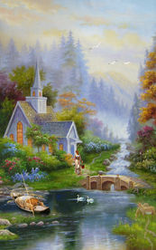 油画风景