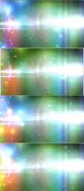 蓝色星光唯美光线光点星空特效