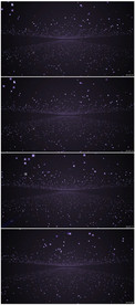 唯美大气紫色星空星光宇宙背景