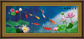 国画荷花