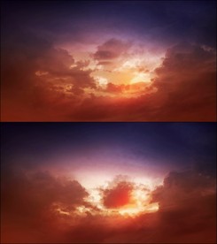 夕阳晚霞