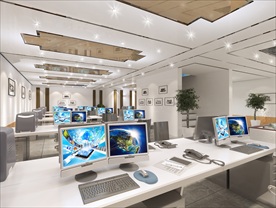 网络公司效果图