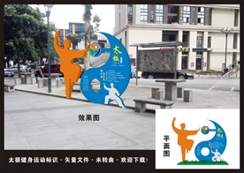 健身运动标识