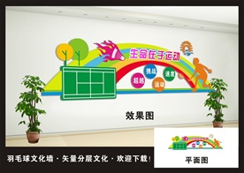 运动文化墙