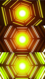 绚丽的led隧道