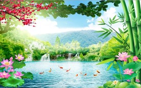 山水风景图