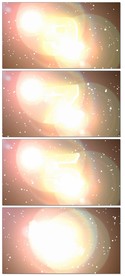 炫酷震撼慢速黑色星空