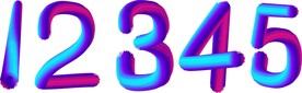 炫彩数字