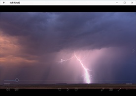 雷雨闪电乌云