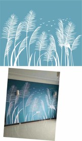 芦苇羽毛海鸥