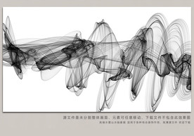 抽象现代画