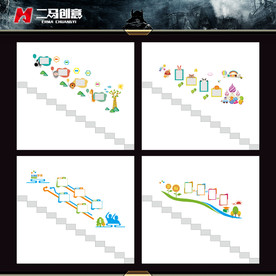 幼儿园楼道文化墙