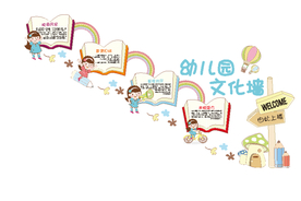 学校文化墙 校园文化 图书文化