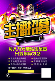 招聘主播