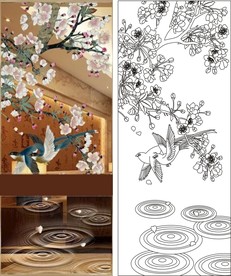 树花鸟