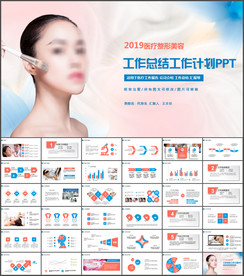 医疗整形美容ppt模板