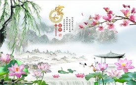 家和富贵风景图