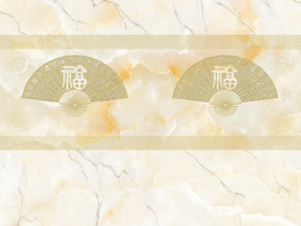 新中式大理石纹爵士白背景墙