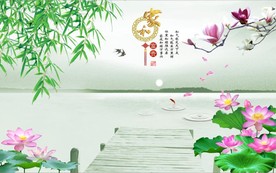 家和富贵风景图