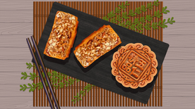 月饼插画
