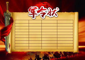 军令状