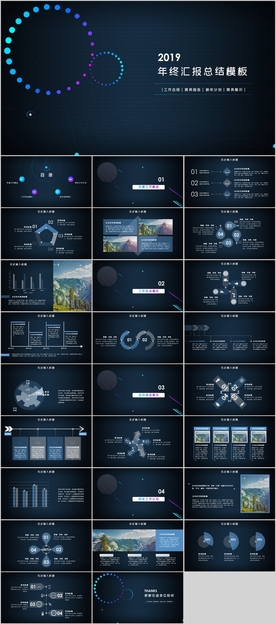 年终汇报总结PPT