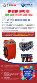 变速箱油展架海报