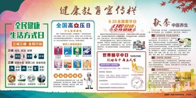 2019秋季健康教育宣传栏