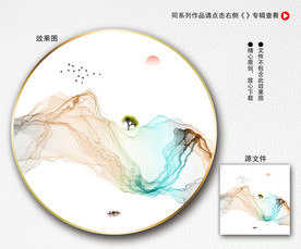 新中式抽象画