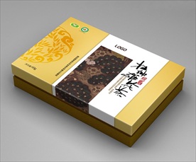 茶包装礼盒平面展开图
