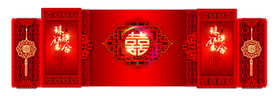 婚庆背景