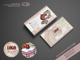 手绘名片