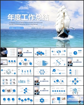 年度总结汇报PPT