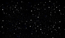 黑色夜空星辰图