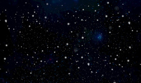 黑蓝色夜空星辰图