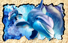 3D海豚