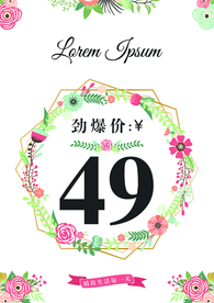 小清新特价水牌