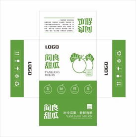 甜瓜水果包装