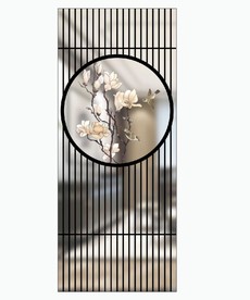 新中式 玉兰鸟 UV高清印刷图