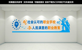 职业教育文化墙