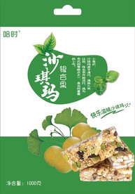 银杏沙琪玛包装袋