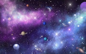 星空背景 舞台背景 外星空