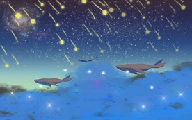 星空背景 外星空 UFO 飞船
