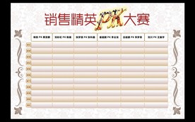 销售精英PK大赛