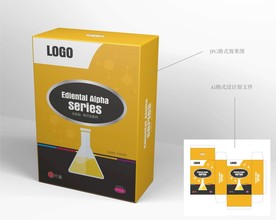 化妆品体验装AI设计原文件