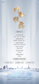 地产科技招聘海报